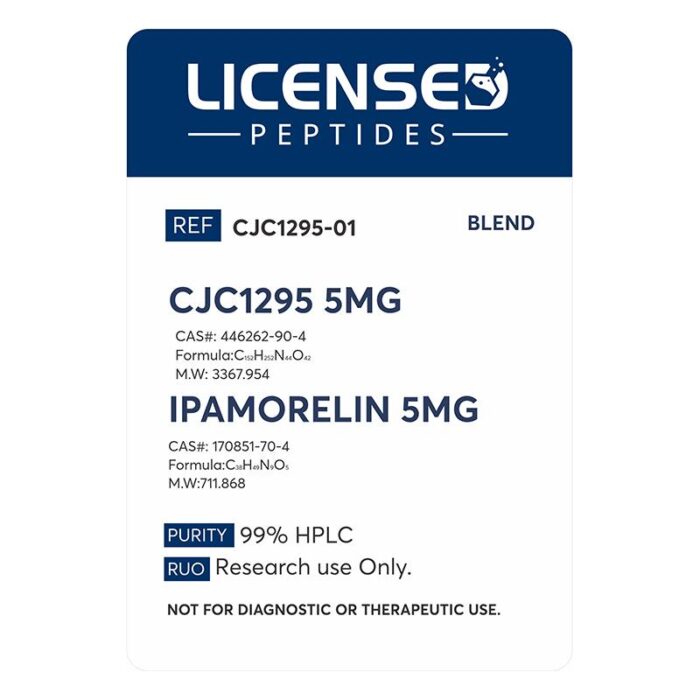 CJC-1295 (No DAC), Ipamorelin 10mg (Blend) - Image 3