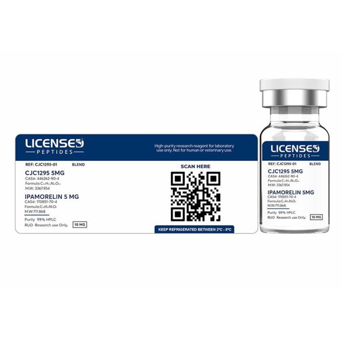 CJC-1295 (No DAC), Ipamorelin 10mg (Blend) - Image 4