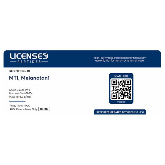 MTI, Melanotan1 10mg - Image 5