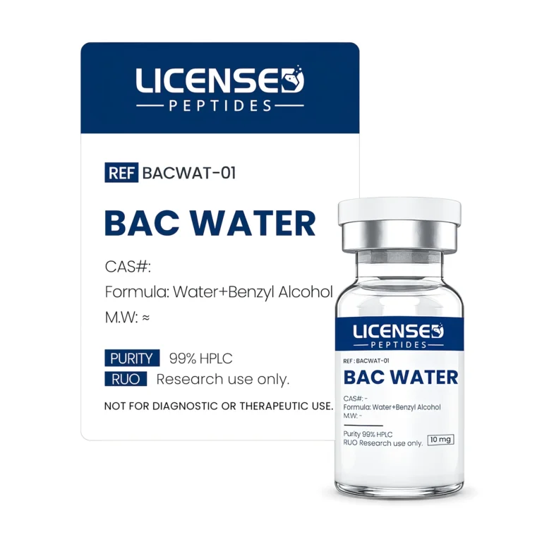 Bacteriostatic Water – Licensed Peptides